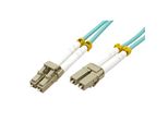 Value Value Cavo Jumper In Fibra Ottica, 50/125µM, Lc/Lc, OM3, Turchese 1 M
