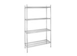 Scaffale Portaoggetti In Metallo Vogue Con Ripiani Regolabili 915X1853X460Mm