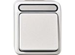 Merten MEG3156-8029 Pulsante Con Terminale N, Commutatore A 1 Polo, Grigio Chiaro, Aquastar