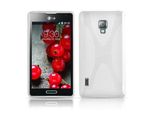 Cadorabo Custodia Per Telefono Cellulare Per Lg Optimus L7 Ii In Bianco Cover Tpu Silicone Back Cover Case
