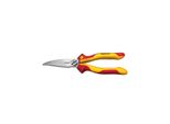 Pinze A Becchi Tondi, Industriali, L.200Mm Curve Vde,
