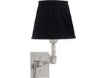 Casa Padrino Luxury 1 Applique Finitura Nero/Nickel - Lampada - Collezione Luxury