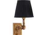 Casa Padrino Luxury 1 Applique Nero / Ottone Anticato - Lampada - Collezione Luxury
