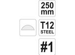 Lima Mezzotonda Da Fabbro Spessore 250 Mm
