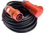 As-Schwabe Cavo Di Prolunga Cee 25M 400V 32A 5 Poli In Gomma 5G4 IP44