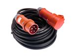 As-Schwabe Cavo Di Prolunga Cee 10M 400V 16A 5 Poli In Gomma 5G2.5 IP44
