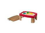 Step2 Naturally Playful Tavolino Sabbia Con Coperchio | Sand Table / Tavolo Di Sabbia | Scatola Di Sabbia Rialzata In Plastica | Include 4 Accessori