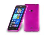 Cadorabo Custodia Per Nokia Lumia 625 Custodia Protettiva In Silicone Tpu Rosa Custodia Protettiva Cover