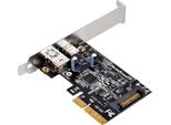 Silverstone ECU03 - Pcie - Usb 3.1 - Profilo Basso - Pcie 2.0 - 10 Gbps - Windows 10 Education,Windows 10 Education X64,Windows 10 Enterprise,Windows 10 Enterprise...