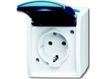 BUSCH-JAEGER Presa Di Corrente 1F Grbl/Gn Mt Ocean Ap W.Erh.Bs Klappd