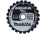 Lama Circolare Makita, Makblade Plus 216 X 30 Mm - 24 Denti - Legno