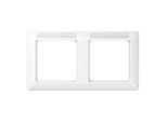 Telaio, 2X Orizzontale. Finestra Appannata - Telaio 2-Gang Bianco As 5820 Bf Ina Ww