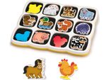 Quercetti Smart Puzzle Fattoria Magnetica