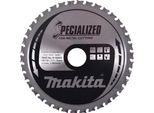Makita B-33423 Lama Circolare Tct Specializzata 185 X 30 Mm, 38 Denti, Metallo