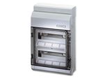 Quadro Di Distribuzione Piccolo Hensel Ap 2X12Te Kst IP65