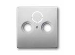 BUSCH-JAEGER Piastra Centrale, 2F Acciaio Inox Puro Edst Mt