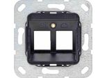 Gira Modular Jack 3 Anello Di Supporto Da Incasso A 2 Prese 560300