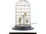 Casa Padrino Lampada Da Tavolo Nera 47 X H 60 Cm - Lampada - Lampada Da Tavolo