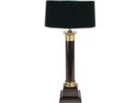 Casa Padrino Lampada Da Tavolo In Ottone Nero Diametro 18 X 40 X H 83 Cm- Lampada Da Hotel