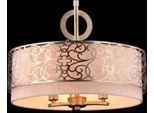 Casa Padrino Lampadario Barocco A Soffitto Oro 46,4 X H 35,2 Cm Stile Antico - Lampadario D'arredo Lampadario A Soffitto Lampada A Sospensione