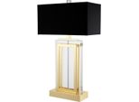 Casa Padrino Lampada Da Tavolo Oro Diametro 25 X 38 X H 67,5 Cm - Lampada Hotel