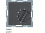 Regolatore Di Temperatura Ambiente Berker Q.1/Q.3 Anth 1W Up IP20