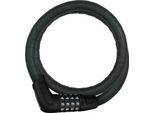 Serratura A Cavo Corazzato Abus Steel-O-Flex Tresorflex 6615C + Staffa Scmu - Serratura A Combinazione In Cavo D'acciaio Con Armatura In Manicotti D'acciaio - Livello Di Sicurezza Abus 5 - 85 Cm