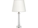 Casa Padrino Lampada Da Tavolo In Nichel Diametro 13 X 35 X H 70 Cm - Lampada