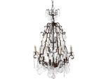 Casa Padrino Lampadario - Lampada A Sospensione In Ottone Antico Diametro 60 H 90 Cm