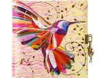 Diario Goldbuch Fiore Kolibri 16,5X16,5 Cm 96 Pagine Bianche