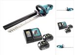 Makita Duh 523 18V Tagliasiepi A Batteria + 2X Batterie BL1850 5,0 Ah + Caricatore Dc 18 Rc