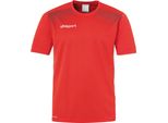 Uhlsport Goal Poliestere T-SHIRT Da Allenamento Rot/Bordeaux 3XL