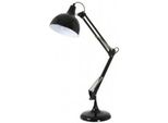 Casa Padrino Lampada Da Tavolo Nera 20 X H 68 Cm - Lampada - Lampada Da Ufficio