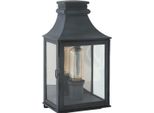 Casa Padrino Lampada Da Parete In Zinco Diametro 17 X 13 X H 33 Cm - Collezione Luxury