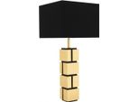 Casa Padrino Lampada Da Tavolo In Ottone Diametro 13 X 40 X H 88 Cm - Lampada - Lampada Da Tavolo