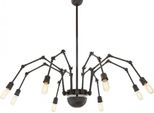 Casa Padrino Luxus Leuchte - Lampada A Sospensione In Bronzo Diametro 120 H 70 Cm