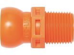 Nipplo Filettato 1/2 " R 3/8 Btl. Con 4 Pezzi Loc-Line"