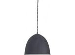 Casa Padrino Lampada A Sospensione Design Industriale Grigio Diametro 47 X H. 50 Cm - Lampada Industriale Apparecchio Di Illuminazione Lampada Industriale