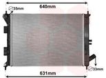 Van Wezel 82002335 Radiatore Acqua Radiatore Motore Per Hyundai I30 (Gd) Per Kia Cee'd (Jd)