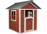 Axi Beach Lodge Casa Bambini In Legno | Casetta Da Gioco Per Giardino / Esterno In Rosso | Casa Da Giardino Per Bambini