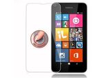 Cadorabo Proteggi Schermo Blindato Per Nokia Lumia 532 In Vetro Temperato Trasparente