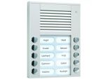 Tcs Door Control Stazione Audio Per Porte Anteriori A 2 File Di 10 Pulsanti Montati In Superficie Argento PES10-IT/04