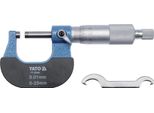 Yato YT-72300 - Micrometro Meccanico 0-25 Mm / 0,01 Mm