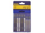 Irwin Jig Saw Blades Set - 10 Pcs