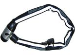 Lucchetto A Catena Reflex Security Plus, 100 Cm Nero, Bianco