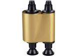 R2016 - Einfarbiges Farbband - Gold - 1000 Karten/Rolle