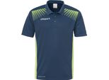 Polo Uhlsport Goal Uomo Verde Petrolio/Flash S