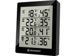 Bresser Temeo Hygro Quadro - Termoigrometro - Digitale - Senza Fili - Nero