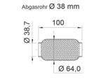 Ernst 460491 Sistema Di Scarico A Tubo Flessibile Tubo Di Scarico