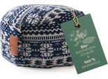 #Doyouryoga Cuscino Yoga Vishnu - Imbottito Con Gusci Di Grano Saraceno Biologico - Rotondo 30X30X15 Cm - Stile 1